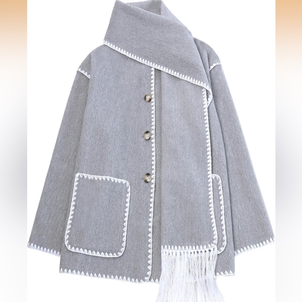 Scarf jacket - Picture 5 of 6